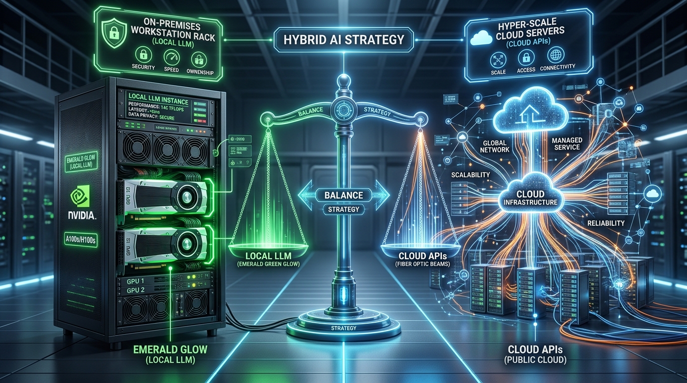Local LLMs vs Cloud APIs: The Enterprise Guide to Privacy, Hardware & Latency