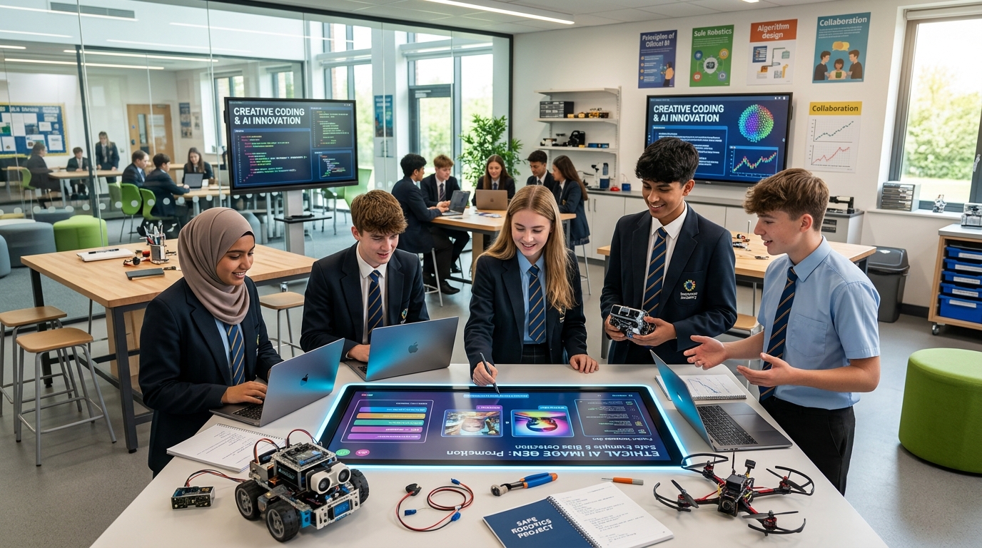 Establishing Safe & Creative AI Clubs in Secondary Schools: A Guide for Educators and Parents